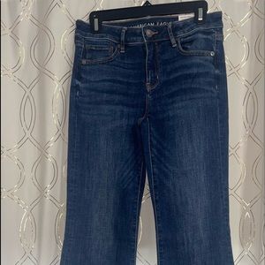 Dark Blue Flare Jeans